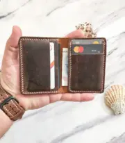 Handmade Bifold Leather Wallet