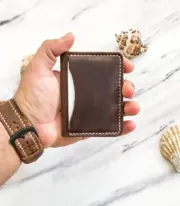 Handmade Bifold Leather Wallet