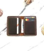 Handmade Bifold Leather Wallet