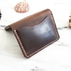 Handmade Bifold Leather Wallet