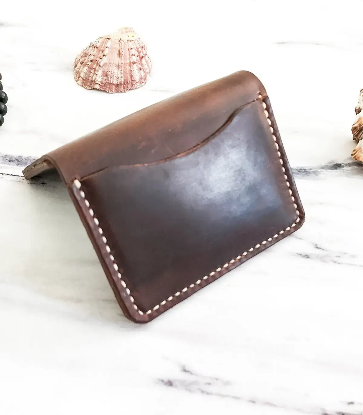 Handmade Bifold Leather Wallet
