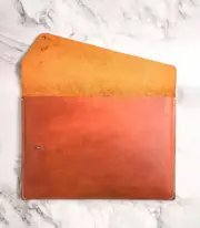 Handmade & Hand Stitched Leather Macbook Case