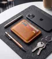 Slim Handmade Leather Card Wallets